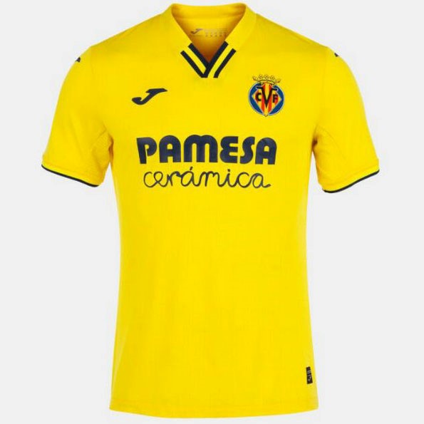 Heimtrikot Thailand Villarreal 2021-2022 Günstige Fußballtrikots